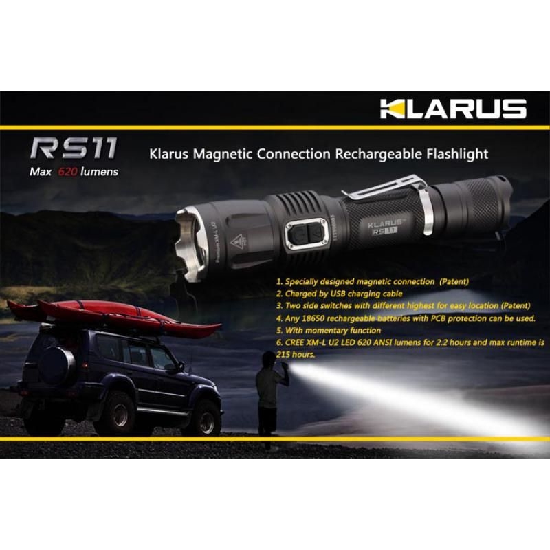 Svítilna Klarus RS11 - předváděcí 3