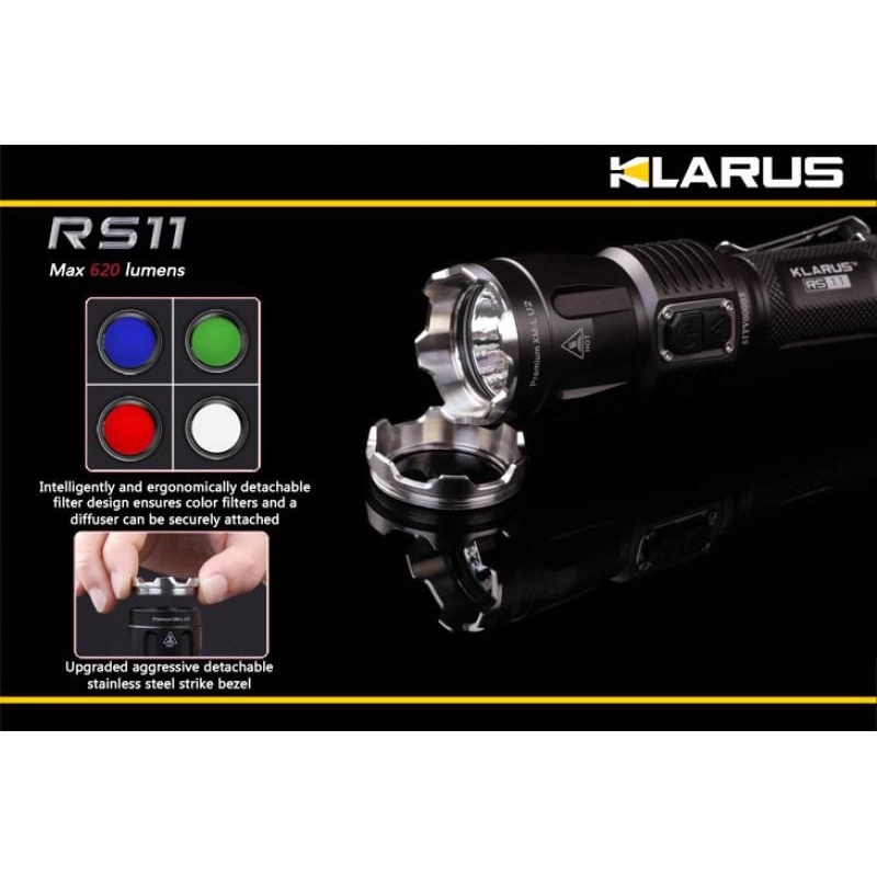 Svítilna Klarus RS11 - předváděcí 2