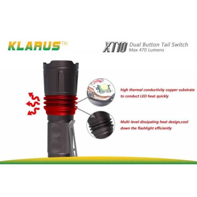 Svítilna Klarus XT10 - předváděcí 5